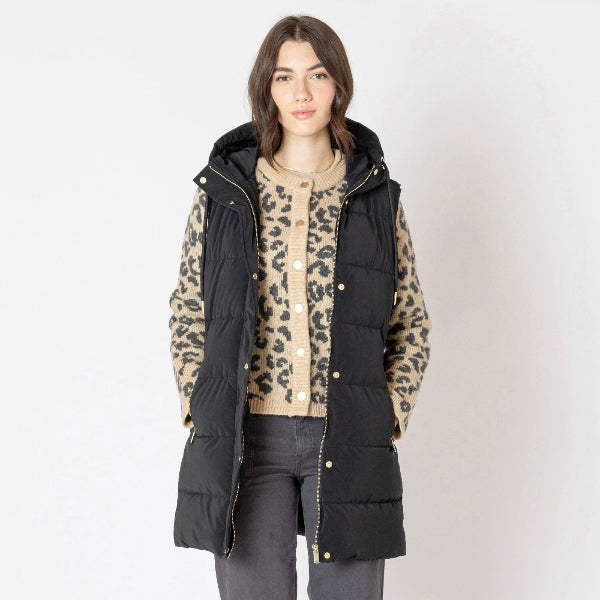 Haley Hooded Puffer Vest