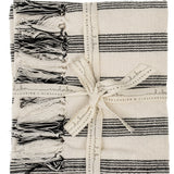 French Stripe Hammam Hand Towels S/2