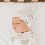 Newborn Top Knot Hat