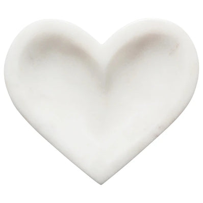Heart Marble Dish - 4 Inch