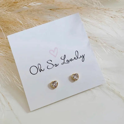 Heart Studs