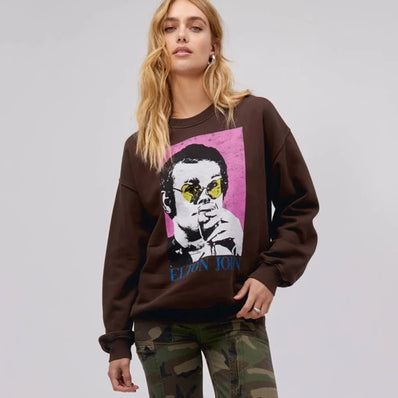 Elton John Heart Glasses BF Crew