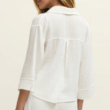 Helena Airy Button Up