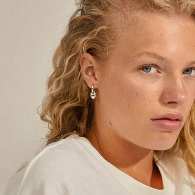 Sophia Heart Hoops