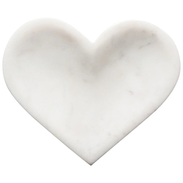 Heart Marble Dish - 6 Inch