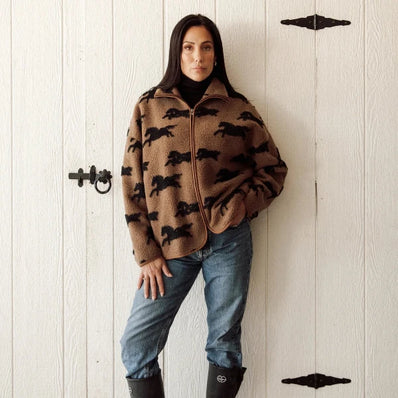 BTL Horse Sherpa Jacket