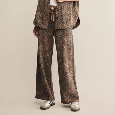 Hunter Knit Leopard Pant
