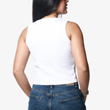 Hootin' Ribbed Cropped Tank