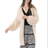 Iggy Hand Knit Long Cardigan