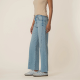 Meg High Rise Side Panel Wide Leg