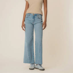 Meg High Rise Side Panel Wide Leg