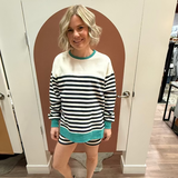 Low Key Stripe Short