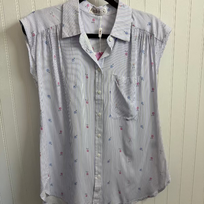 Floral Button Down Tank