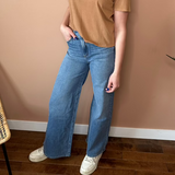 Highly Desirable High Rise Ultra Wide Leg Jeans