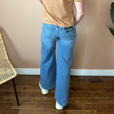 Highly Desirable High Rise Ultra Wide Leg Jeans