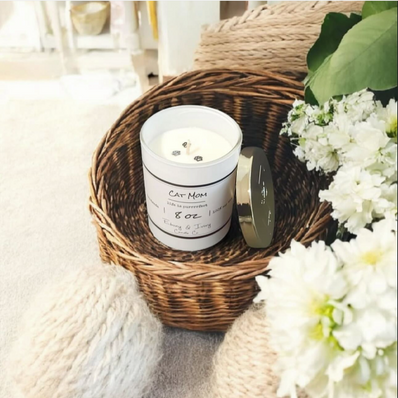 Ebony & Ivory MOM Candle