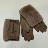 Two Piece Fur Gloves