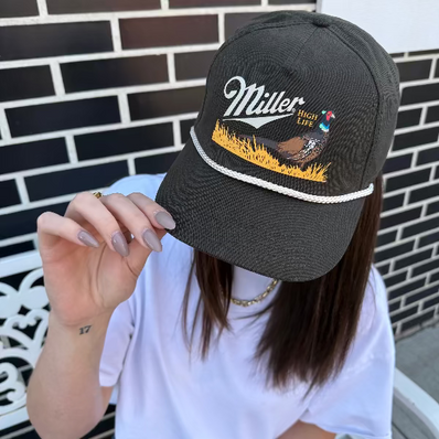 Miller High Life Canvas Cappy