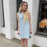 Demi Ditsy Floral Denim Dress