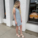 Demi Ditsy Floral Denim Dress