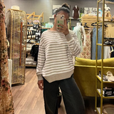 Everyday French Terry Striped Crew