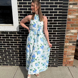 Lemon High Neck Dress
