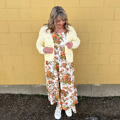 Posy Square Neck Maxi Dress