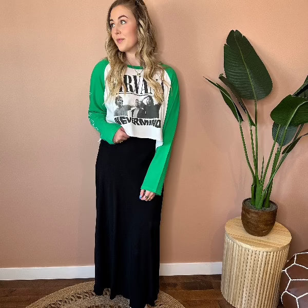 Alicent Crepe Skirt