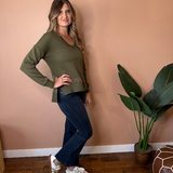 Alice High Rise Flare Jeans
