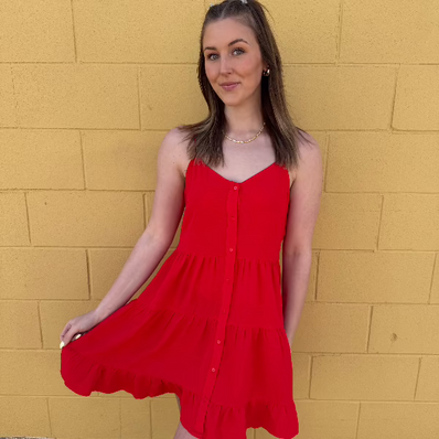 Ruby Woven Dress