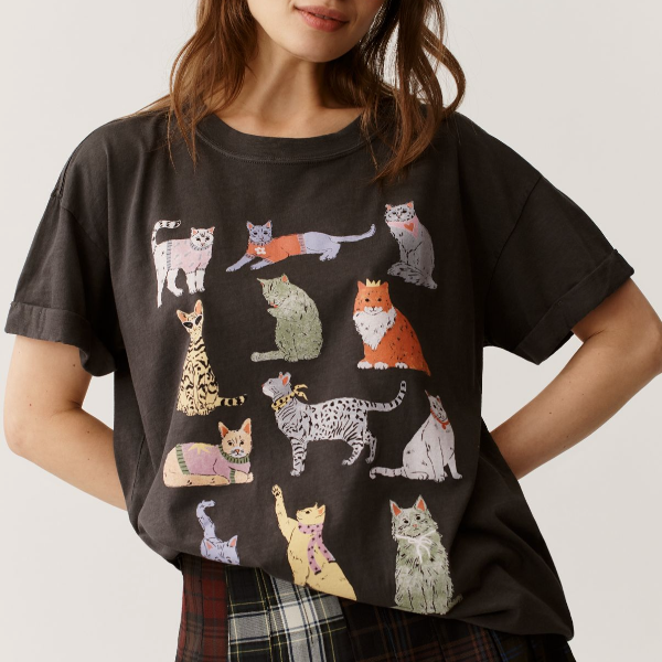 Cats Graphic Tee