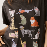 Cats Graphic Tee