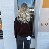 Daffodil Mock Neck Sweater