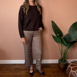 Amelia Knit Wide Leg Pant