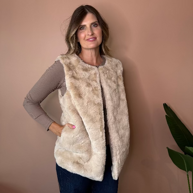 Gracie Fur Vest