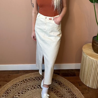 Clear Eyes Denim Skirt