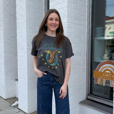 Boots & Dreams Boyfriend Tee