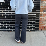 Sybil Straight Leg Twill Pant