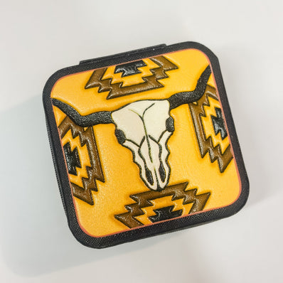 Western Mini Jewelry Travel Box