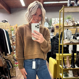 Sumire Soft Cropped Sweater