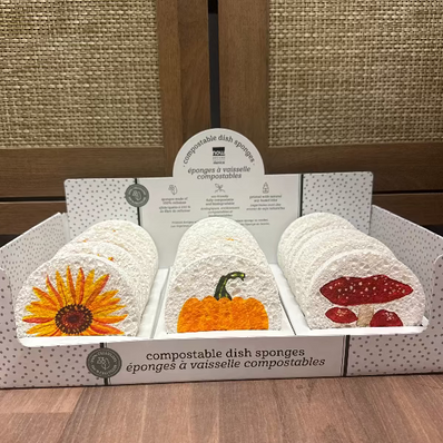 Compostable Autumn Bounty Sponge