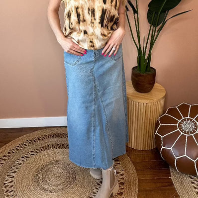 Marie Denim Skirt