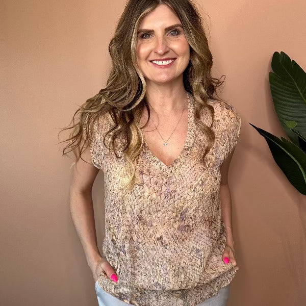 Yanis Printed Top