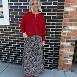 Lexy Long Leopard Dress
