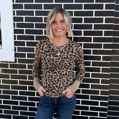 Wild Printed Thermal Tee