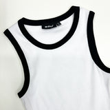 Maria Crew Neck Muscle Tank