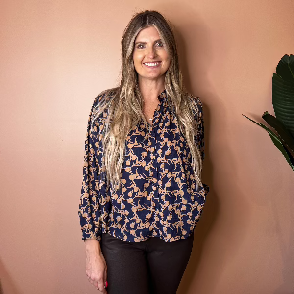 Solene V-Neck Blouse