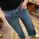Highly Desirable High Rise Ultra Wide Leg Jeans