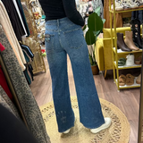 Highly Desirable High Rise Ultra Wide Leg Jeans