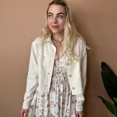 Arlo Cropped Utility Jacket